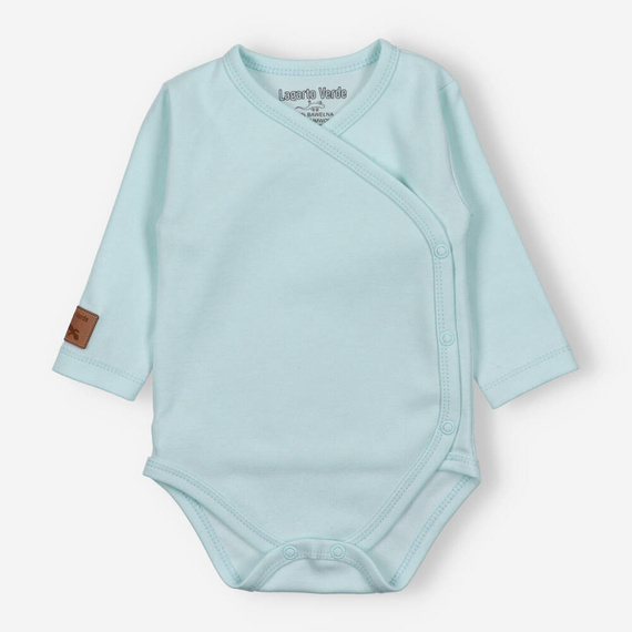 Body kopertowe gładkie Lagarto Verde - niebieski