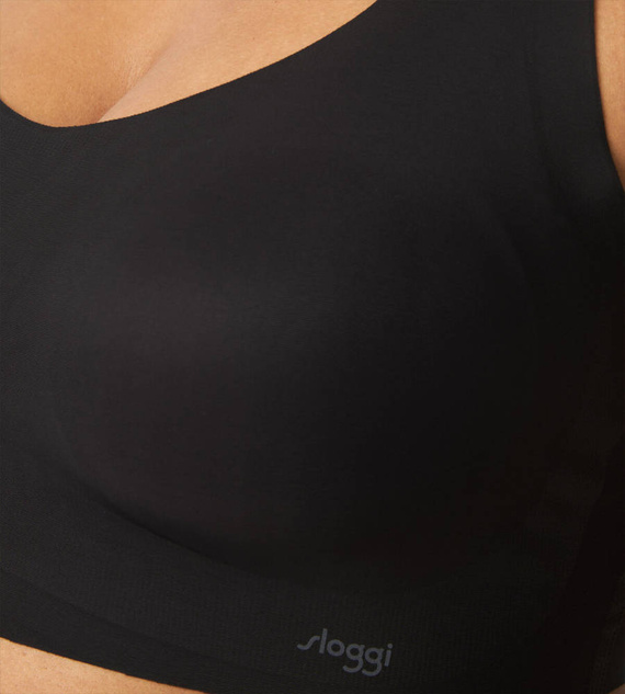 Zero feel Racerback Top na ramiączkach Sloggi - black 