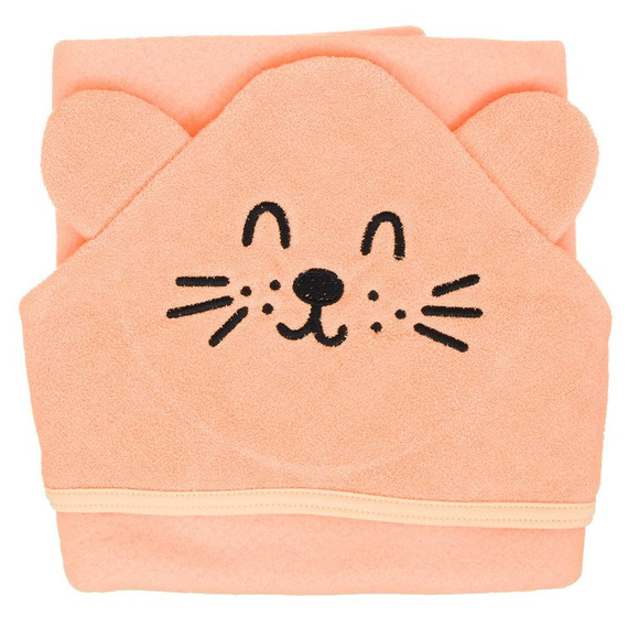 Niemowlęce okrycie kąpielowe foczka Martex różowe