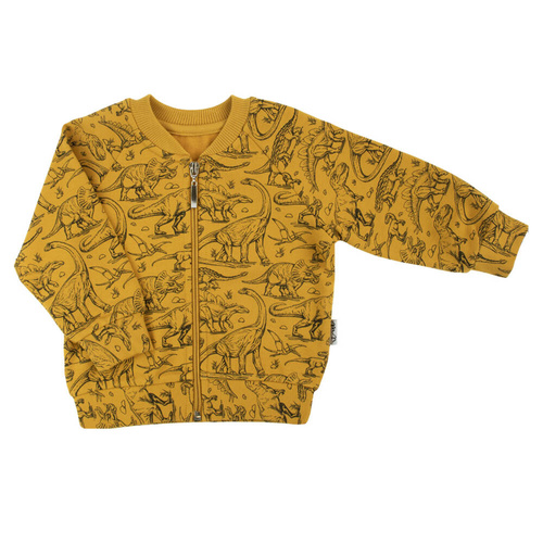 200062 Tirex Bluza dresowa zapinana na zamek Nicol - musztardowy