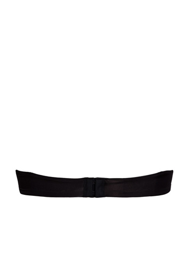 1580 Biustonosz push-up Fantastic – bandeau, mikrofibra Sielei czarny