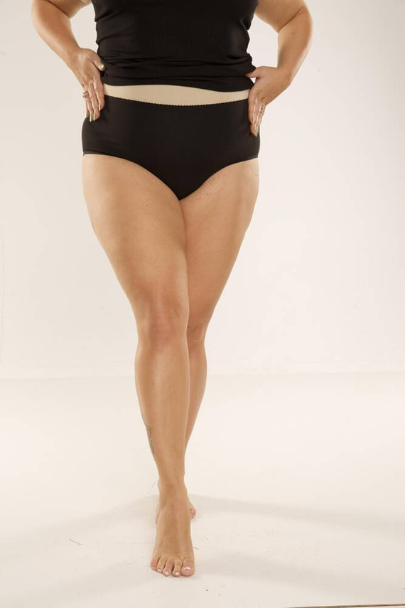 018 Sara Figi wysokie De lafense - czarny