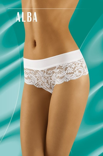 Alba Figi Damskie Wolbar biały