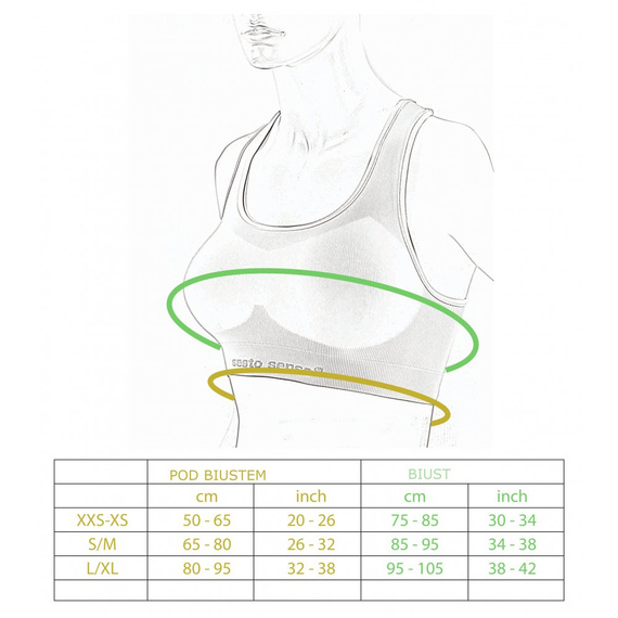 CL14 biustonosz sportowy top Sesto Senso czerwony