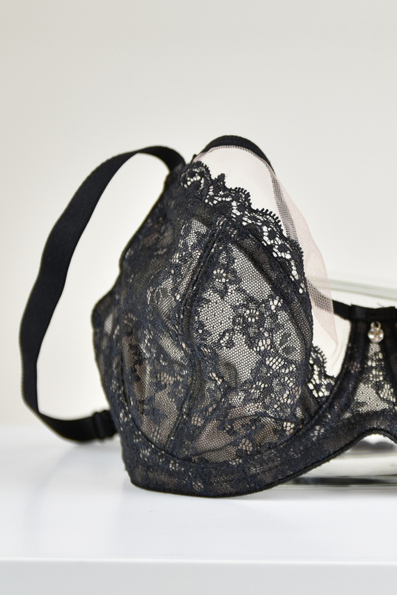 19160 Madame Biustonosz soft Mediolano czarny