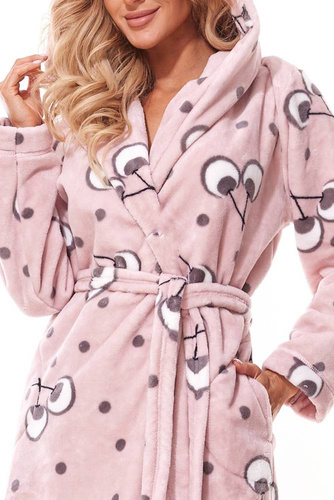 2317 Crazy Szlafrok Damski L&L - baletowy