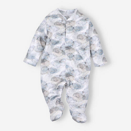 Butterflies Pajacyk z bawełny organicznej Nini druk