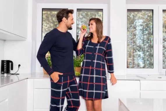 Izera koszula damska i do karmienia 3/4 rękaw Italian Fashion - druk