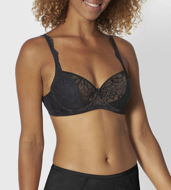 Amourette charm WHP02 Biustonosz usztywniany Triumph- black