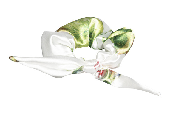 Fowers Gumka satynowa DKaren biały 007