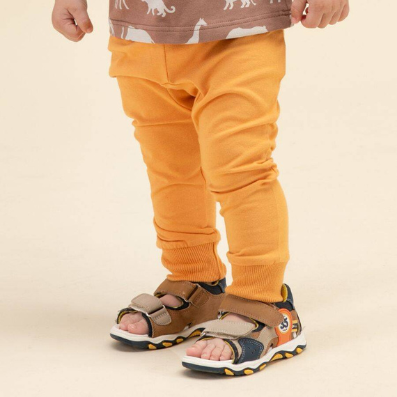 Safari Leginsy dla dziecka Pinokio - pomarańczowy