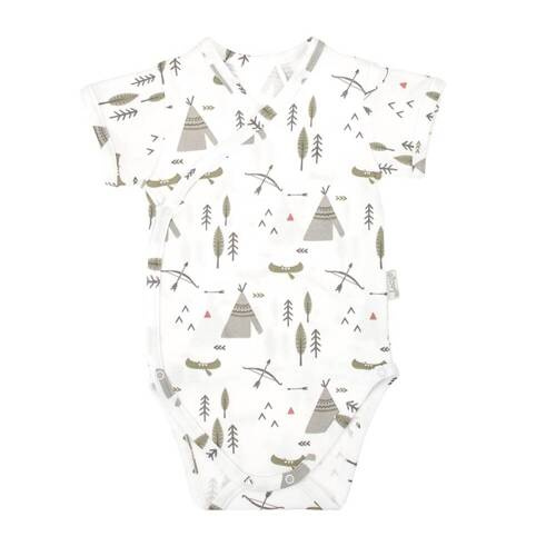 206094 Bruno Body z krótkim rękawem rozpinane Nicol