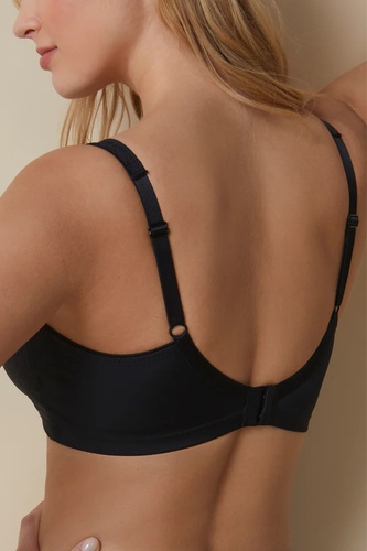 Marivi Biustonosz Selene czarny – miękki, bez fiszbin, wygodny na co dzień