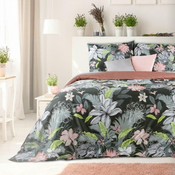 Pościel Satynowa Shery Eurofirany rajski ogród