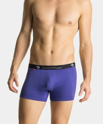 2MH-1187 A'2 Bokserki męskie Atlantic - granatowy-fioletowy