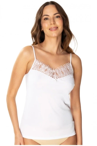 86643 Manhatan Koszulka damska Mewa biały