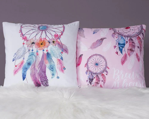 Łapacz Snów Poszewka dziecięca MF16  Detexpol różowy