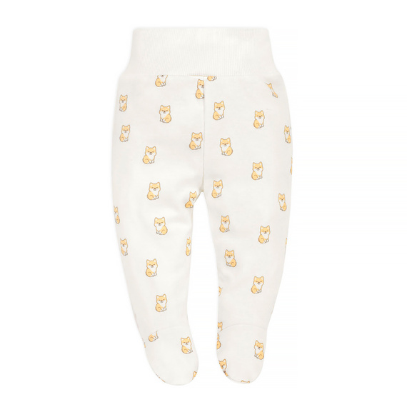 Lovely Day Półśpiochy niemowlęce Pinokio - ecru pieski