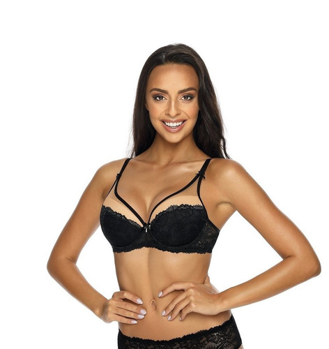 F-3232/5 Miko Figi damskie Mat - czarny-beżowy