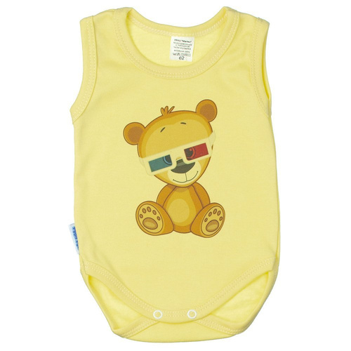 Koala body niemowlęce ramiączkach Martex turkusowy