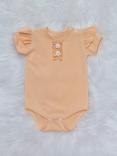 Ola Body z krótkim rękawem Bambarillo morelowy