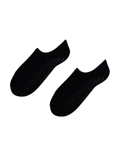 Stopki damskie Frotte gładkie ABS art.132 Steven - jeans melanż