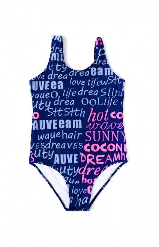 LKJ-30 Strój kąpielowy dziecięcy YO! - granatowy