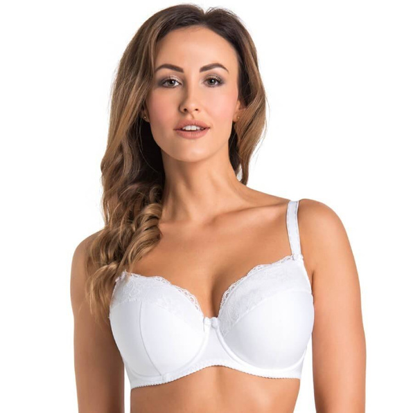 202 Marte Biustonosz usztywniany Teyli - biały