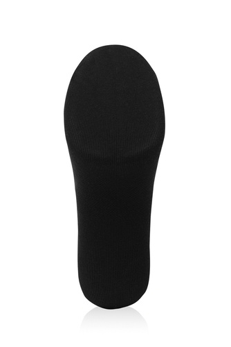 S155D Vintage Długie Skarpety Italian Fashion - czarny/biały