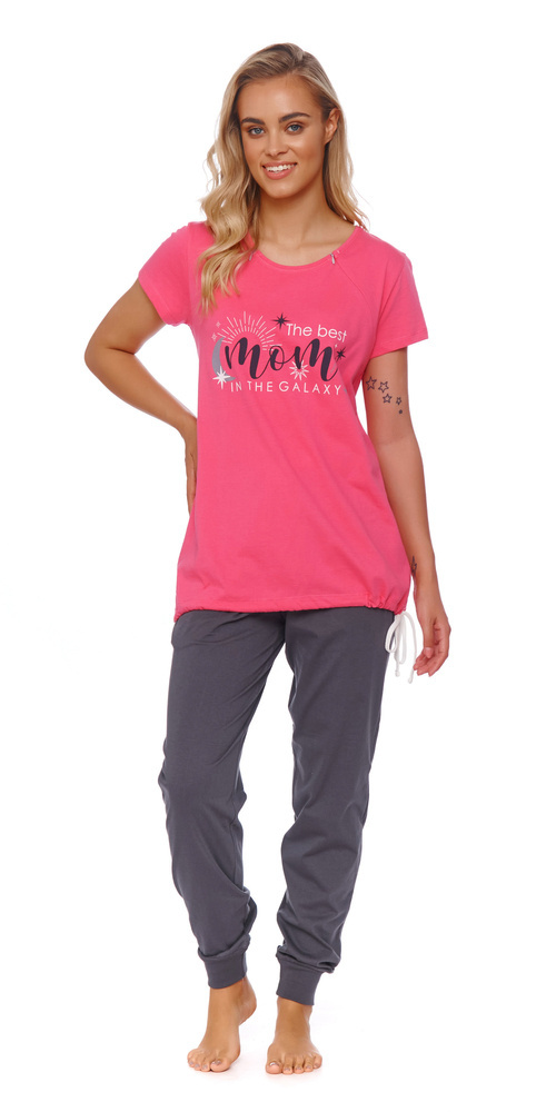 9901 Piżama Damska Doctor Nap - peony