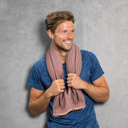 Avinion Ręcznik bawełniany Eurofirany pudrowy/liliowy