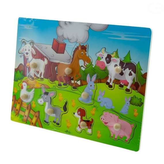 Zabawka Puzle 30x22 Safari Eurobaby