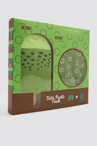 Ysabel Mora 20481 Komplet Męski Bokserki + Skarpety Kiwi Zielony Bawełna