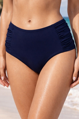 Figi kąpielowe wysokie Blue Panther II 20007 Mediolano granat