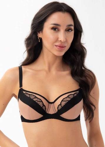 Gorsenia K 921 Davika Biustonosz miękki czarny