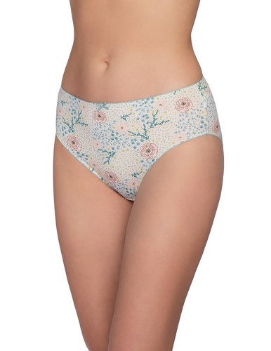 Majtki damskie L-120 BI-103 Lama – Bawełniane figi, klasyczny krój, 3 sztuki