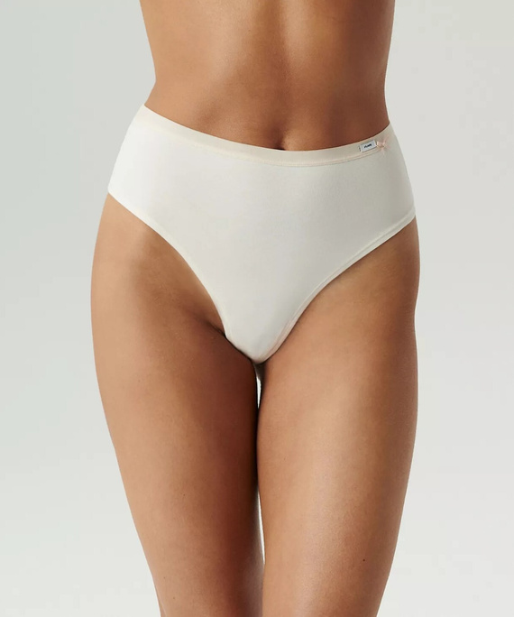 3CLP-015 High Brazilian Figi damskie Atlantic - ecru-beżowy-beżowy ciemny