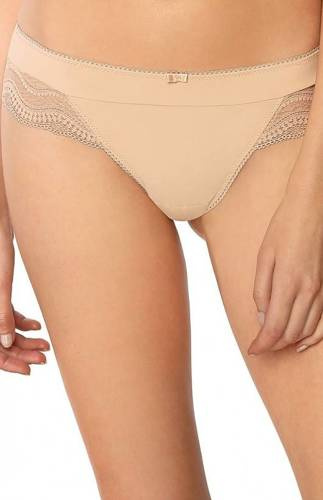 Pepite Figi damskie brazyliany Nipplex beżowy