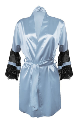 Beatrice Podomka Szlafrok Damski Dkaren - Blekit