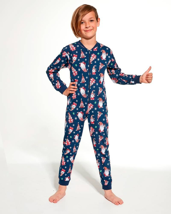 185,186/138 Gnomes 2 Kombinezon Chłopięcy Cornette -granatowy