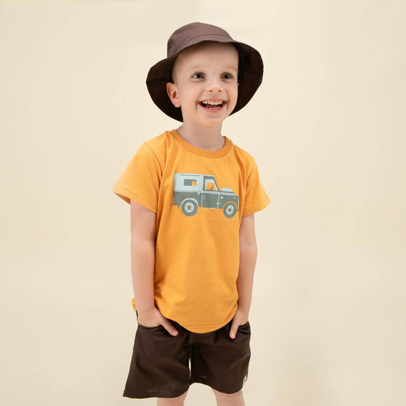 Safari Krótkie spodenki dla chłopca Pinokio - brązowy