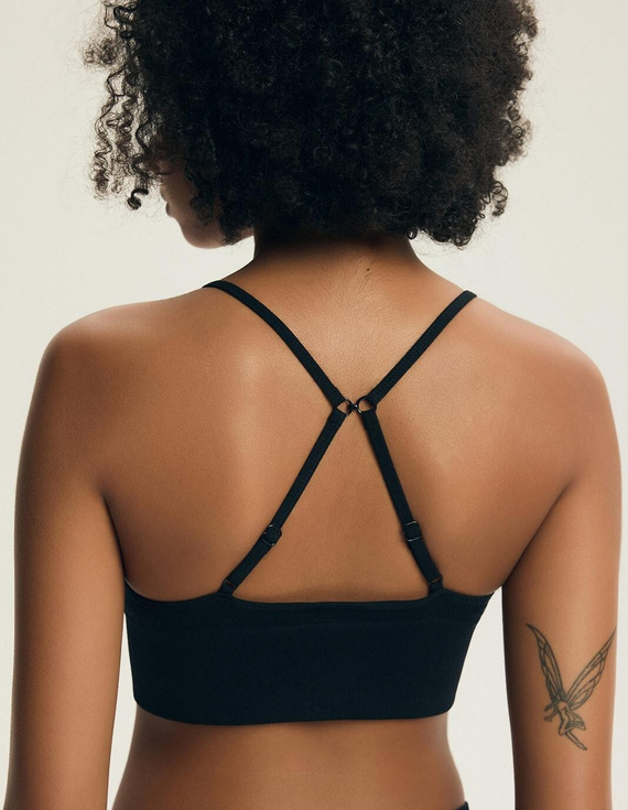 Biustonosz top bez fiszbin Henderson Arleen 2 44180 – miękki prążek 2-pak