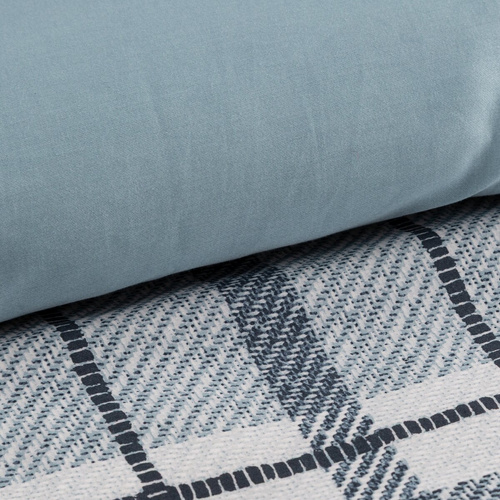 Eurofirany SPRING 95 pościel satyna bawełniana 100% krata Oeko-Tex