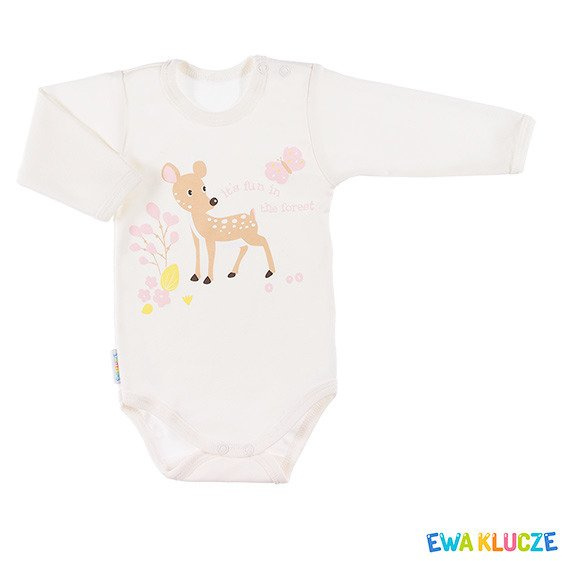 Body niemowlęce dla dziewczynki "FAMILY" Ewa Klucze szare