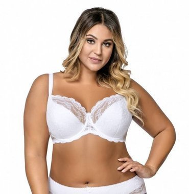 925 Biustonosz półusztywniany Ava- biały