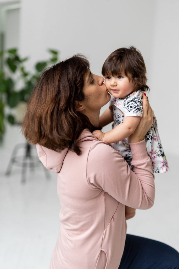 Body ze spódniczką Milk & Love jasne kwiatki krótki rękaw
