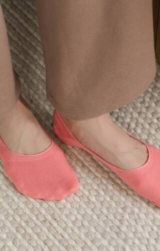 art. 058 Baleriny stopki damskie Steven - 009 różowe