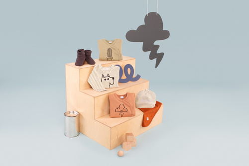 Olivier Body z długim rękawem Pinokio - ecru