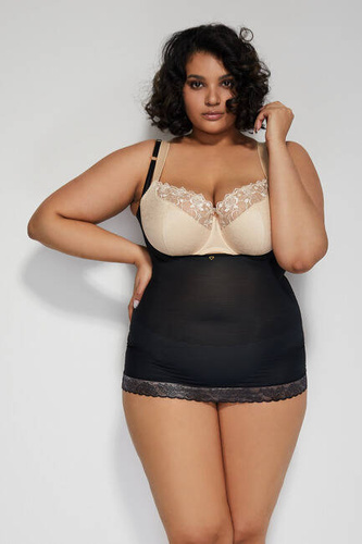 Glam Top koszulka modelująca Mitex czarny 