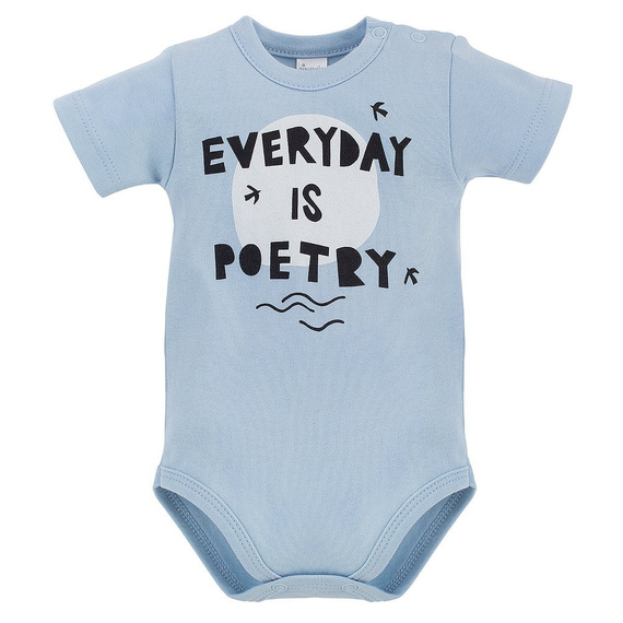 Summer Time Body z krótkim rękawem Pinokio - niebieski